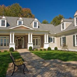 Front view from yard